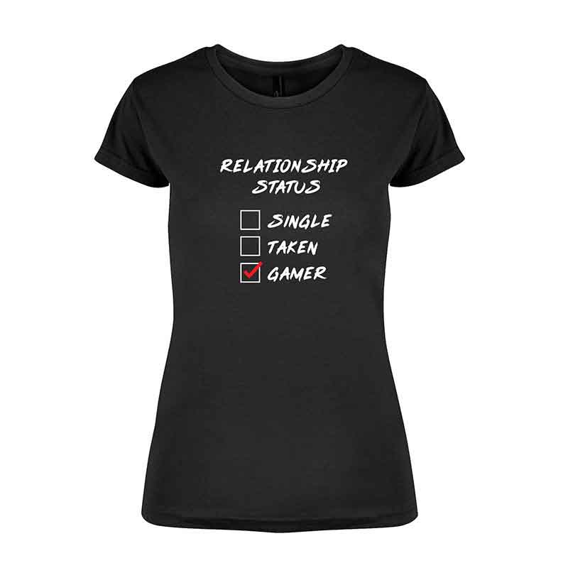 T-skjorte Gamer Relationship dame